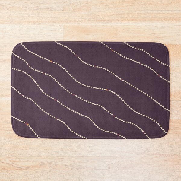 Item preview, Mali Thread Scatter – Smoked Plum Minimal Botanical Pattern designed and sold by NATHA PALETTE.
