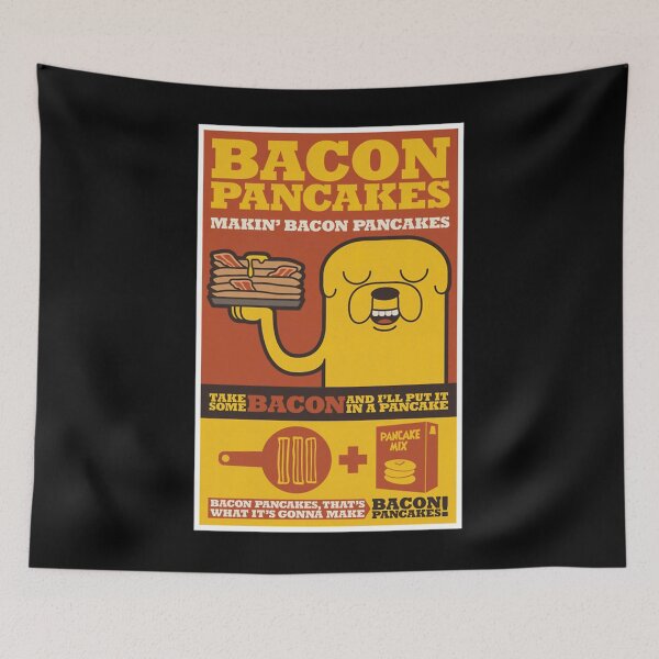 Item preview, Adventure Time Bacon Pancakes designed and sold by ropkaspomers.