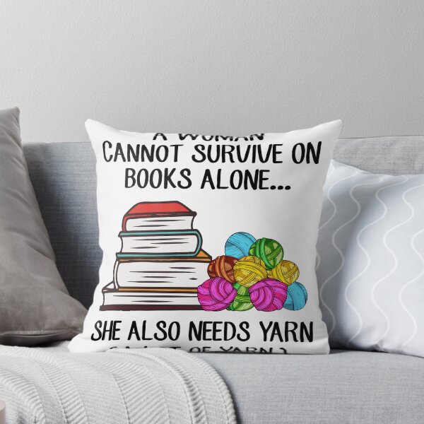 Item preview, A Woman Cannot Survive On Books Alone designed and sold by GertrudeLayman.