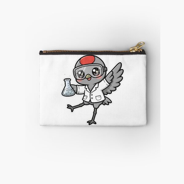 Item preview, Cute Brolga Scientist Dancing Chemistry Flask designed and sold by Wildlife-Walk.