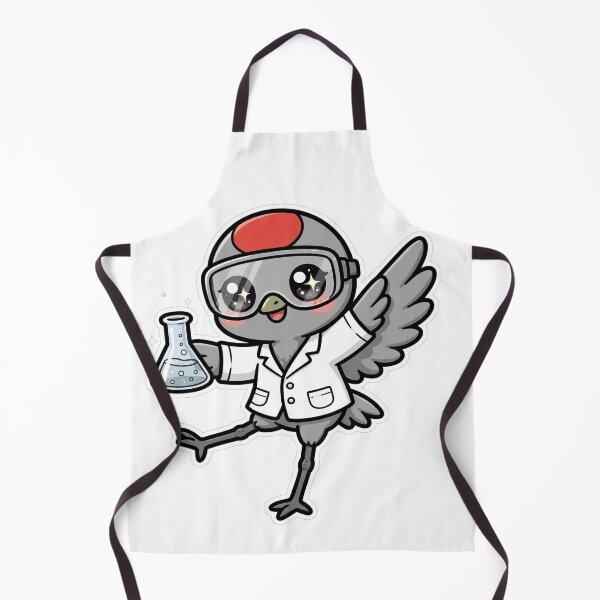 Item preview, Cute Brolga Scientist Dancing Chemistry Flask designed and sold by Wildlife-Walk.