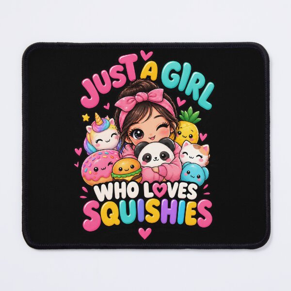 Item preview, Cute Just a Girl Who Loves Squishies Squishy Dumpling designed and sold by FreeArt2.