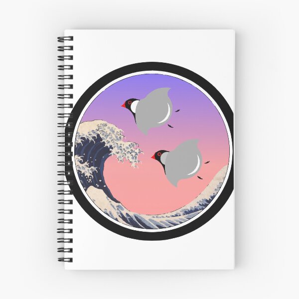 Item preview, Two Sparrows Over Breaking Wave designed and sold by numenee.