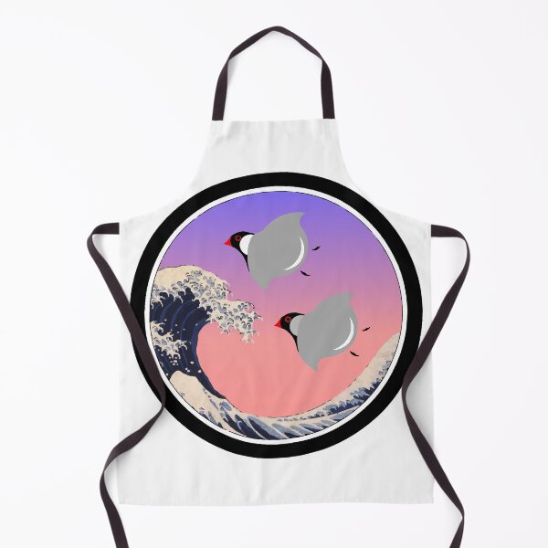 Item preview, Two Sparrows Over Breaking Wave designed and sold by numenee.