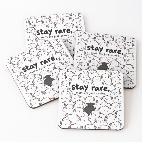 Item preview, Stay Rare Most Are Just Copies designed and sold by MonkiFlipp.