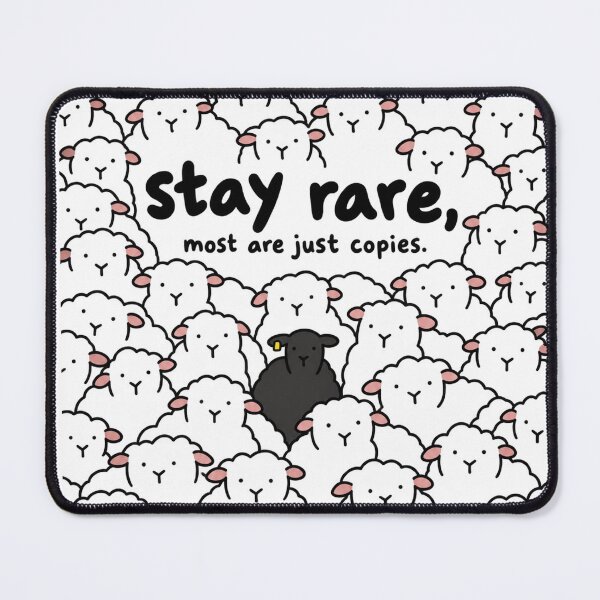 Item preview, Stay Rare Most Are Just Copies designed and sold by MonkiFlipp.