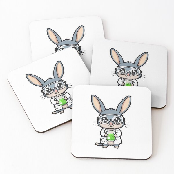 Item preview, Cute Bilby Scientist Green Chemistry Beaker designed and sold by Wildlife-Walk.