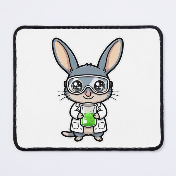 Item preview, Cute Bilby Scientist Green Chemistry Beaker designed and sold by Wildlife-Walk.
