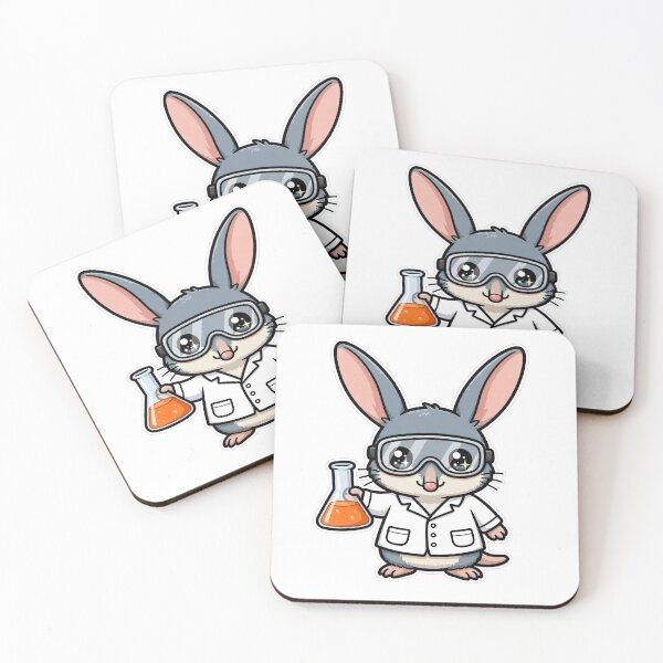 Item preview, Cute Bilby Scientist Orange Chemistry Flask designed and sold by Wildlife-Walk.