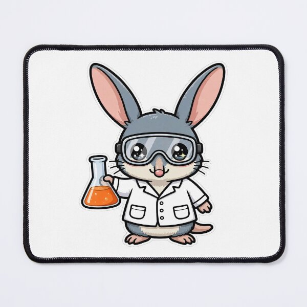 Item preview, Cute Bilby Scientist Orange Chemistry Flask designed and sold by Wildlife-Walk.