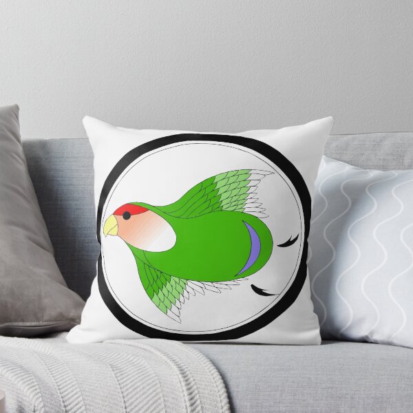 Item preview, Green Parrot Flying In Profile designed and sold by numenee.