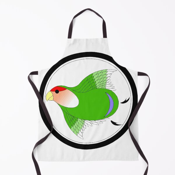 Item preview, Green Parrot Flying In Profile designed and sold by numenee.