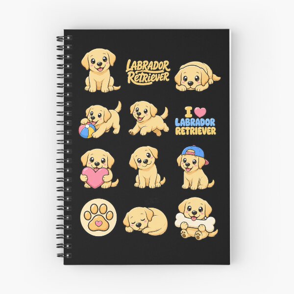 Item preview, Cute Labrador Retriever stickers and apparel design designed and sold by rafaeltto.