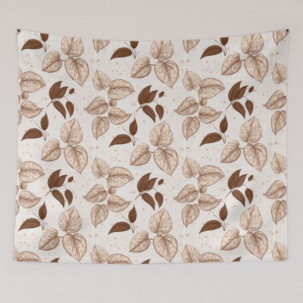 Item preview, Lush Pothos Print  - Botanical Garden Pattern - Christmas Gifts For Dad designed and sold by RoyalStarsPatts.