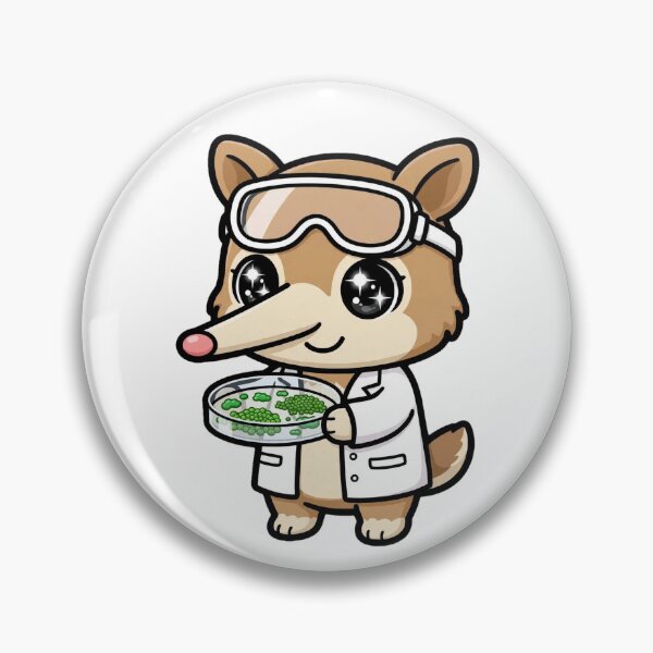 Item preview, Cute Bandicoot Scientist Lab Petri Dish designed and sold by Wildlife-Walk.