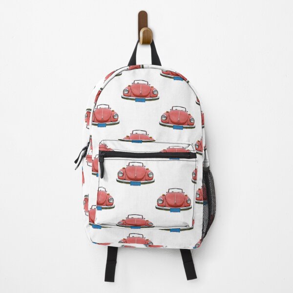 Item preview, Vintage Red Bug Car Retro Auto Art | Limited Edition designed and sold by Shawon Khan Sourov.