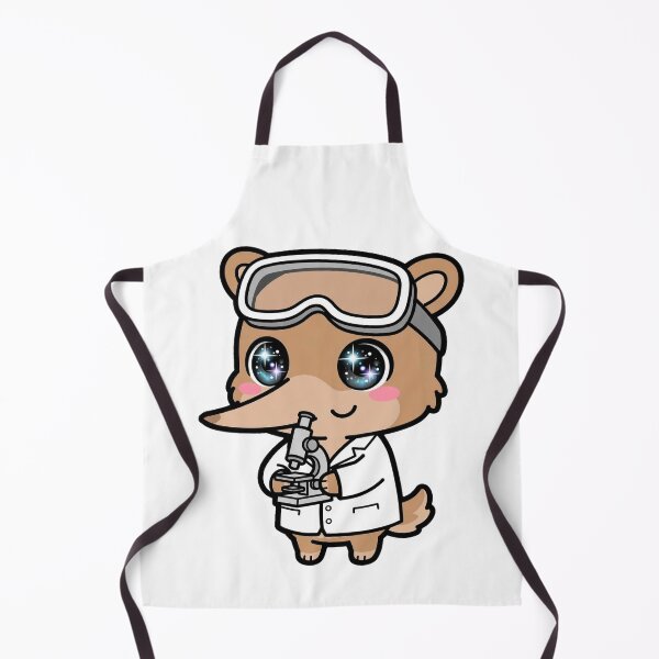 Item preview, Kawaii Bandicoot Scientist Microscope Lab Art designed and sold by Wildlife-Walk.