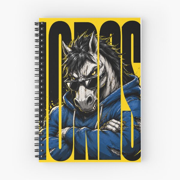 Item preview, Mighty Horse Streetwear Hoodie Art designed and sold by Jenbaido.