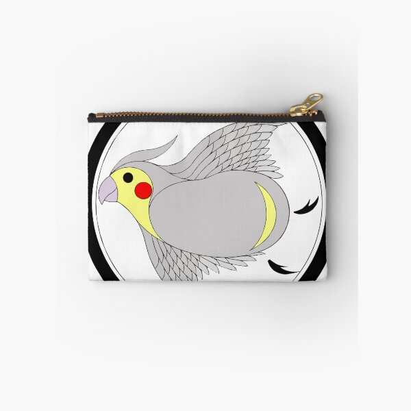 Item preview, Grey Cockatiel Flying In Profile designed and sold by numenee.