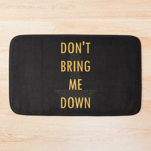 Item preview, Don'T Bring Me Down Classic Rock Retro 70S Vintage Music Lyrics Aesthetic Typography Design | ⭐⭐⭐⭐⭐ designed and sold by Rex-6369.