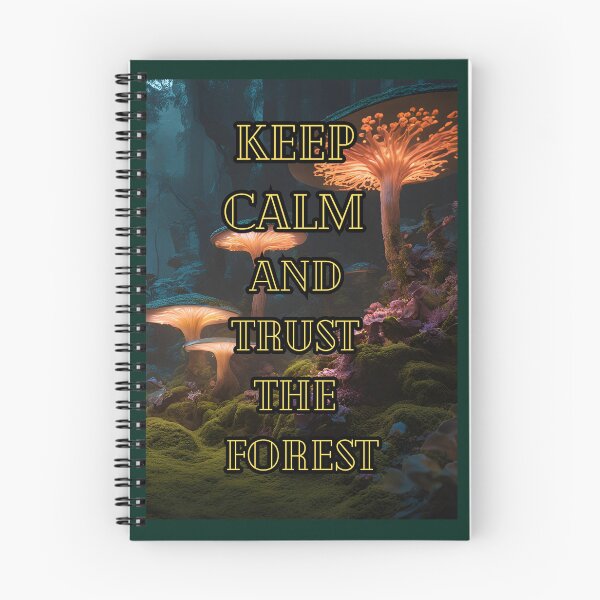 Item preview, Keep calm and trust the forest poster designed and sold by BohoShopHU.