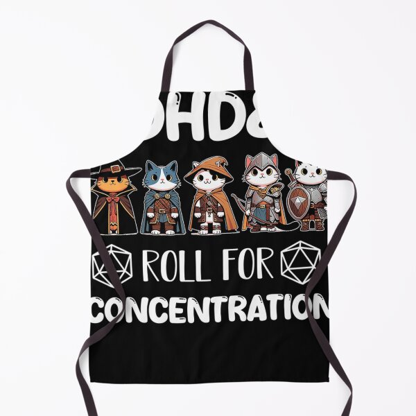 Item preview, Adhdd Roll For Concentration White Version designed and sold by havicestickt.