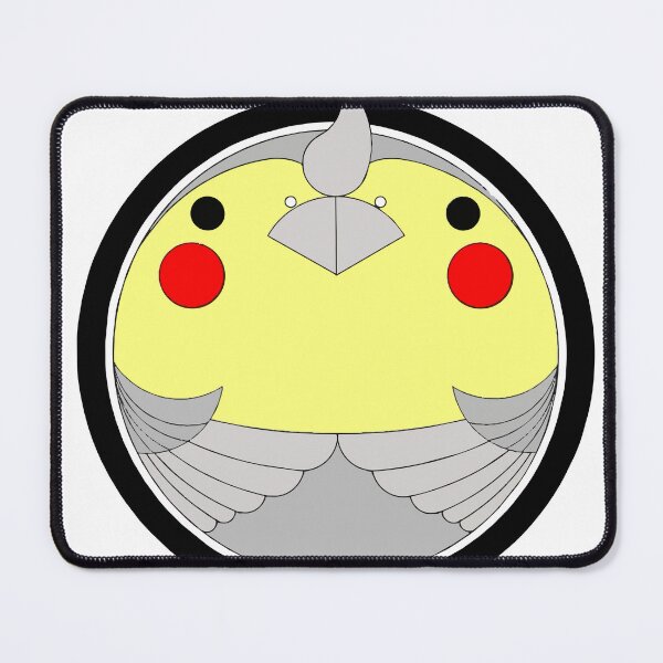 Item preview, Round Cockatiel Face With Crest designed and sold by numenee.