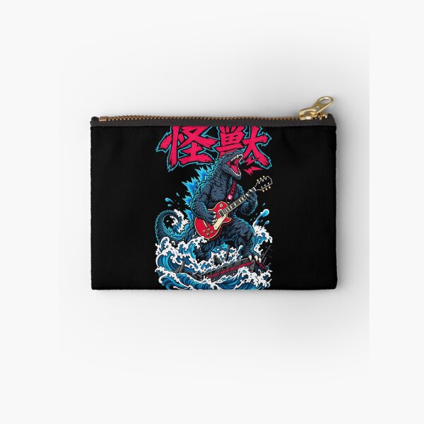 Item preview, Godzilla Guitar Rocker – Kaiju Playing Guitar Ocean Wave Monster designed and sold by Leeded.