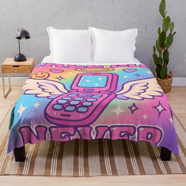 Item preview, Winged Flip Phone Illustration with Halo and Retro Aesthetic designed and sold by PandaTShirtShop.