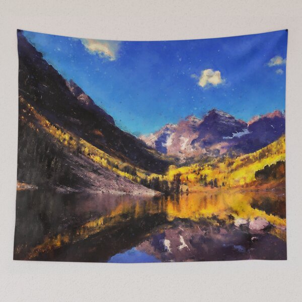 Item preview, The Wonderful Maroon Bells designed and sold by AM FineArtPrints.