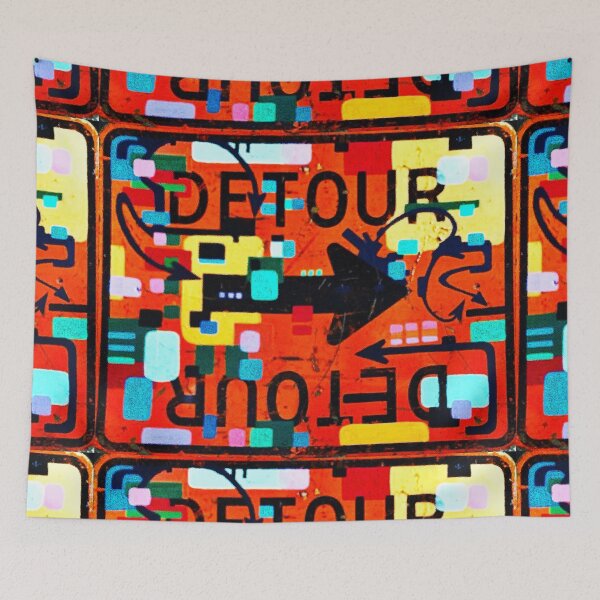 Item preview, Road Sign Painting designed and sold by Octo30.