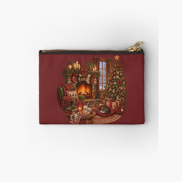 Item preview, Cosy Christmas Hearth Vignette designed and sold by Moonroot Studio.