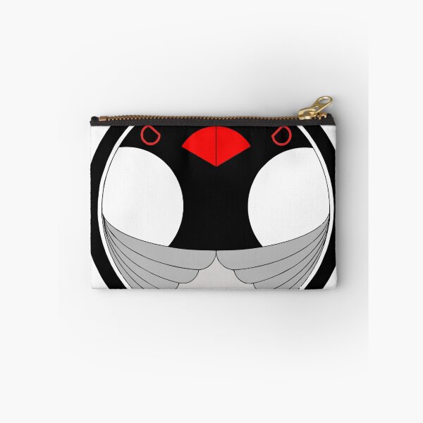 Item preview, Round Finch Face With Red Beak designed and sold by numenee.