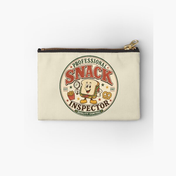 Item preview, Professional Snack Inspector – Funny Vintage Food Design designed and sold by shirtorama-de.