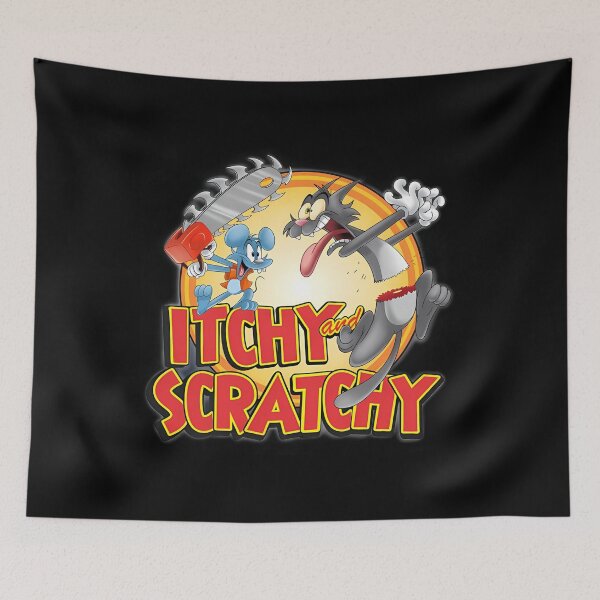 Item preview, The Itchy And Scratchy Show designed and sold by Memeystuff4sale.