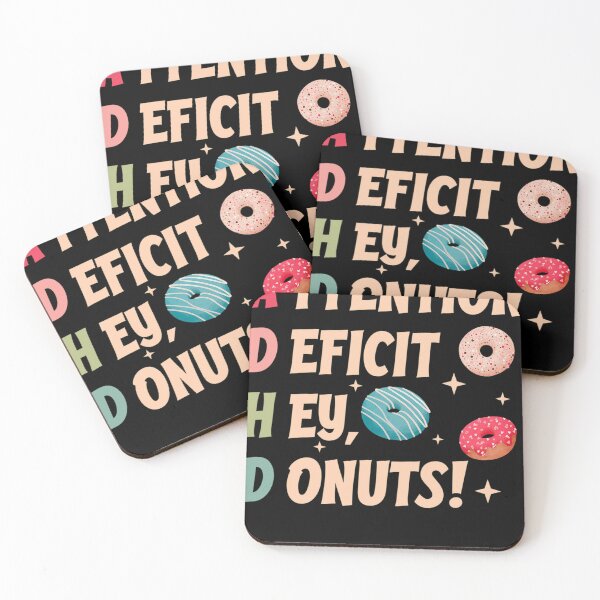 Item preview, Adhd Attention Deficit Hey Donuts designed and sold by havicestickt.