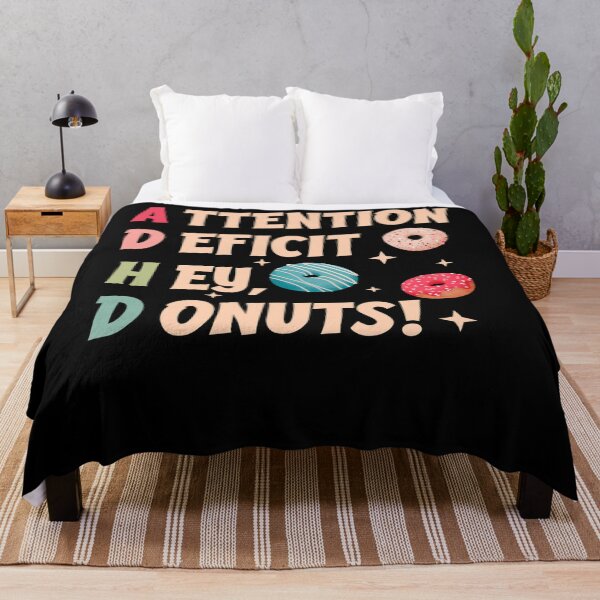 Item preview, Adhd Attention Deficit Hey Donuts designed and sold by havicestickt.
