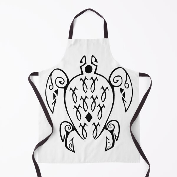 Item preview, Tribal Sea Turtle Polynesian Art designed and sold by Wildlife-Walk.