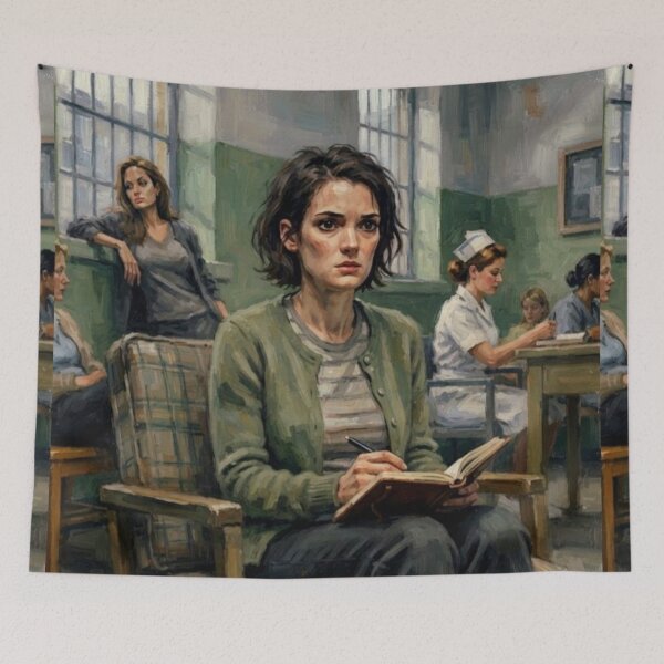 Item preview, Girl, Interrupted Fine Art Tribute designed and sold by Art's Diner.