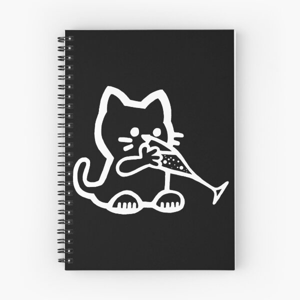 Item preview, Thirsty kitten (white) designed and sold by Lagueny.