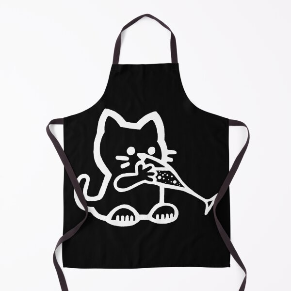 Item preview, Thirsty kitten (white) designed and sold by Lagueny.