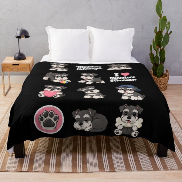 Item preview, Cute Miniature Schnauzer stickers and apparel design designed and sold by rafaeltto.