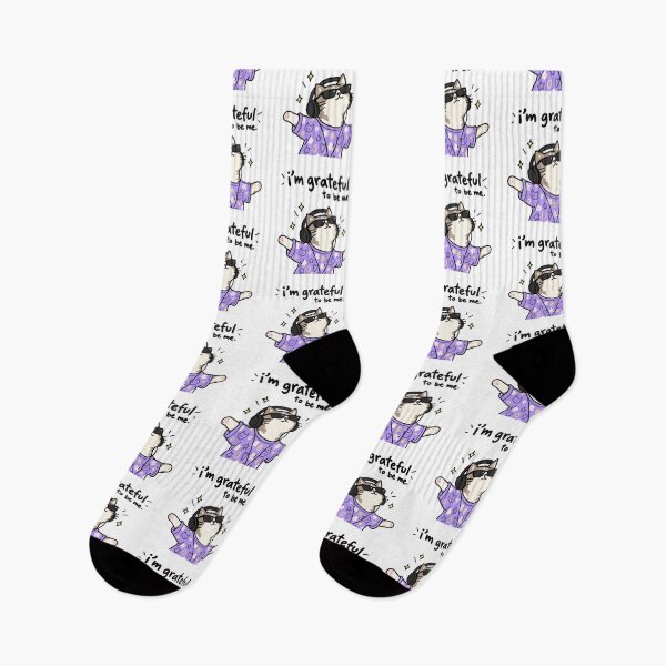 Item preview, I'm Grateful To Be Me Cat designed and sold by MonkiFlipp.