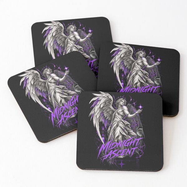 Item preview, Midnight Ascent Gothic Angel Purple Streetwear Design designed and sold by @SHINTOSARTSTORE.