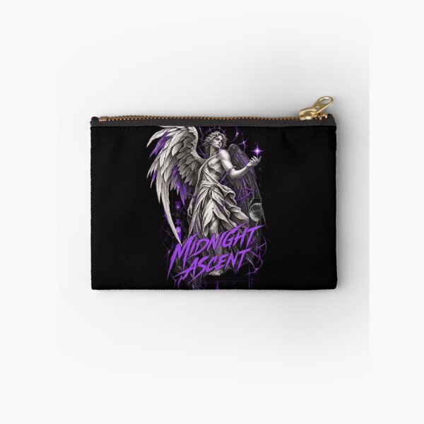 Item preview, Midnight Ascent Gothic Angel Purple Streetwear Design designed and sold by @SHINTOSARTSTORE.
