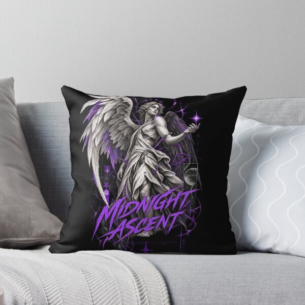 Item preview, Midnight Ascent Gothic Angel Purple Streetwear Design designed and sold by @SHINTOSARTSTORE.