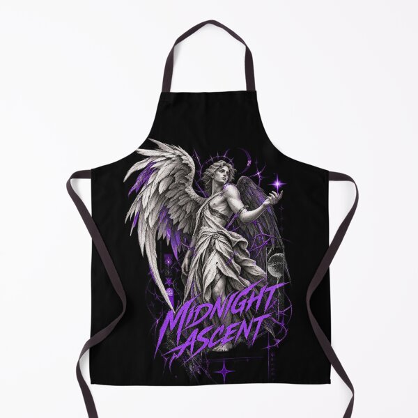 Item preview, Midnight Ascent Gothic Angel Purple Streetwear Design designed and sold by @SHINTOSARTSTORE.