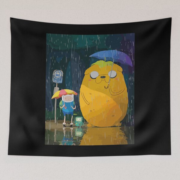 Item preview, Adventure Time Tororo Jake Totoro Finn Bmo Animation designed and sold by ropkaspomers.