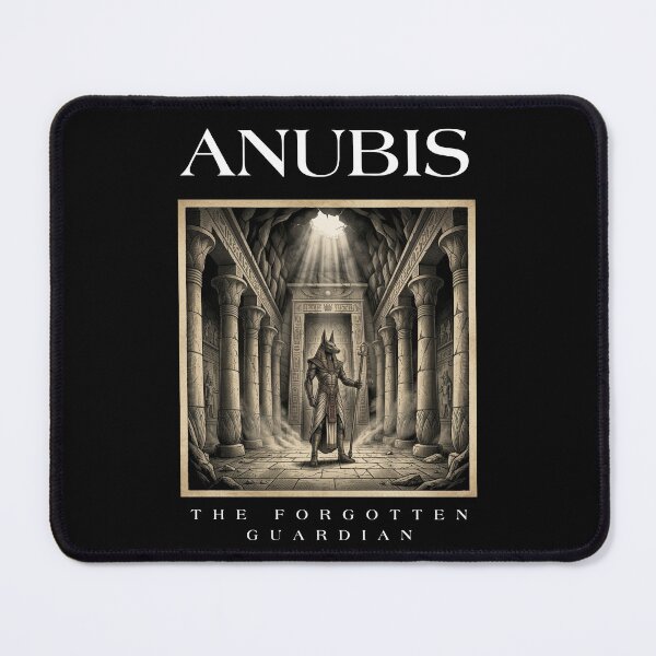 Item preview, Anubis The Forgotten Guardian Ancient Egyptian God Graphic Art designed and sold by KaBaRen.