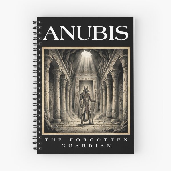 Item preview, Anubis The Forgotten Guardian Ancient Egyptian God Graphic Art designed and sold by KaBaRen.